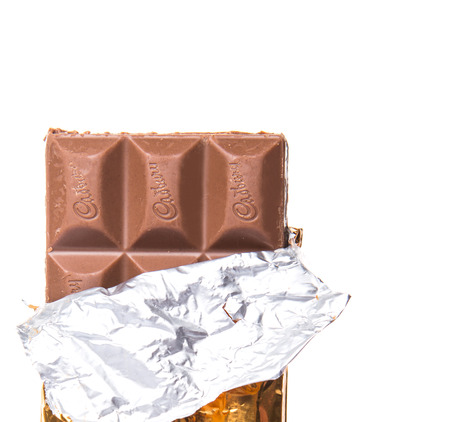 KUALA LUMPUR, MALAYSIA - FEBRUARY 11TH 2015. Owned by Mondelez International, Cadbury is the second largest confectionery brand in the world and operates in more than fifty countries worldwide.のeditorial素材