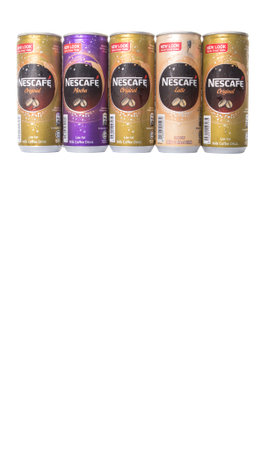 KUALA LUMPUR, MALAYSIA - FEBRUARY 13TH 2015. Nescafe can drink. Nescafe is a brand of instant coffee...