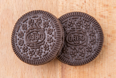 PUTRAJAYA MALAYSIA  JUNE 23RD 2015. Oreo is a sandwich cookie with a sweet cream filling by Nabisco Division of Mondelez International and is the best selling cookie in the United States.のeditorial素材