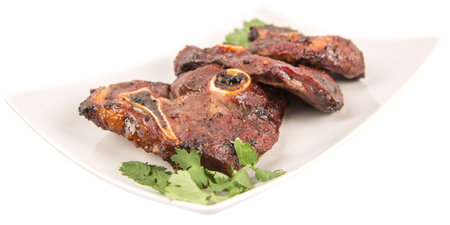 Malaysian dish of roasted lamb