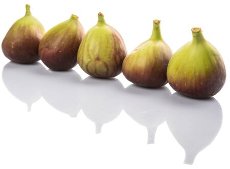Fig fruits over white backgroundの写真素材