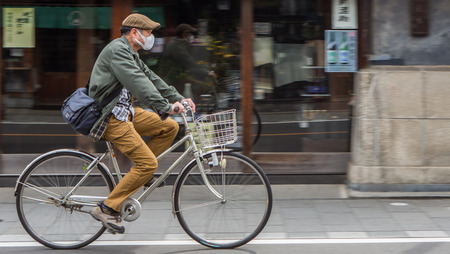 Kawagoe, Saitama, Japan - 9th April 2016. Locals and tourists in Kawagoe town. Originating from Japan's Edo Period, Kawagoe town is also known as Little Edo.のeditorial素材