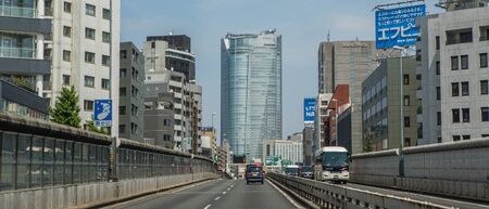 TOKYO, JAPAN - MAY 14TH 2016. Skyline and buildings of Tokyo, Japan.