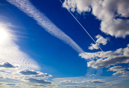 sky worldの写真素材