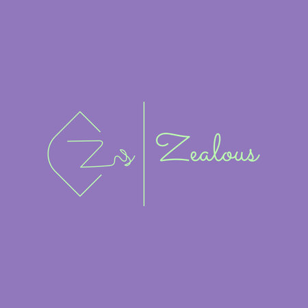 A simple logo that resembles a signature.のイラスト素材