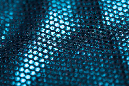 Close-up fabric. texture. covered with reflective dots that give the image its glitter.の写真素材