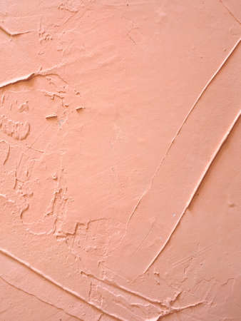 Grain orange paint concrete wall grunge background or texture