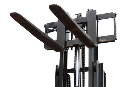 The image of forklift stacker loader detailの写真素材