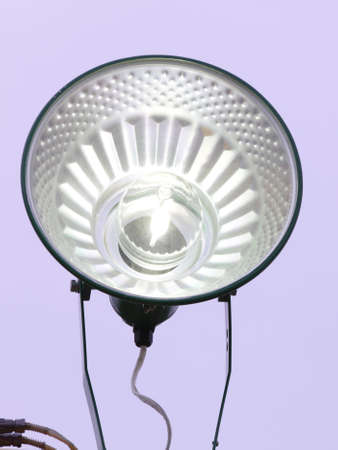 Big industrial lamp for large hall or construction siteの写真素材