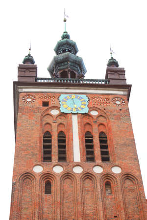 St. Catherine's Church (Kosciol sw. Katarzyny), the oldest church in Gdansk, Poland