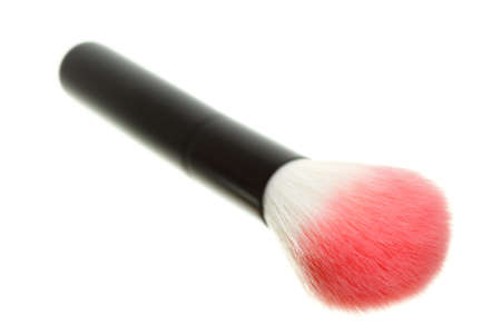 Professional cosmetic makeup brush paintbrush for powder applying isolated on white.の写真素材