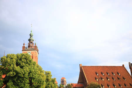 St. Catherine's Church (Kosciol sw. Katarzyny), the oldest church in Gdansk, Poland