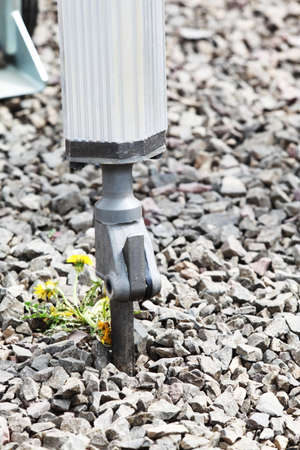 jackhammer hydraulic arm breaking up pneumatic drill industry machineの写真素材