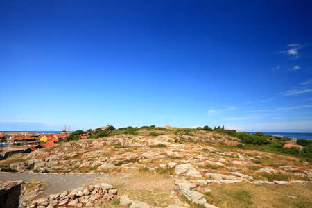 Fort Christiansoe island Bornholm in the Baltic Sea Denmark Scandinavia Europeの写真素材
