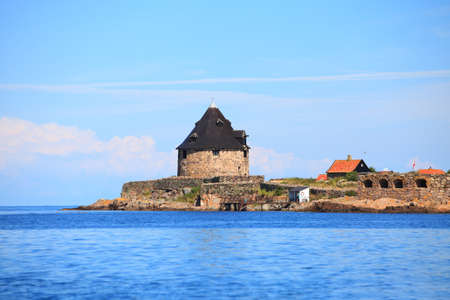 Fort Christiansoe island Bornholm in the Baltic Sea Denmark Scandinavia Europeの写真素材