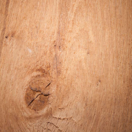 Wood texture wooden wall background with knot knotted. Square formatの写真素材