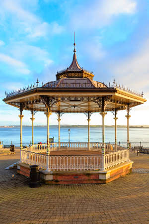 Kennedy Park with Victorian bandstand The Prom  のeditorial素材