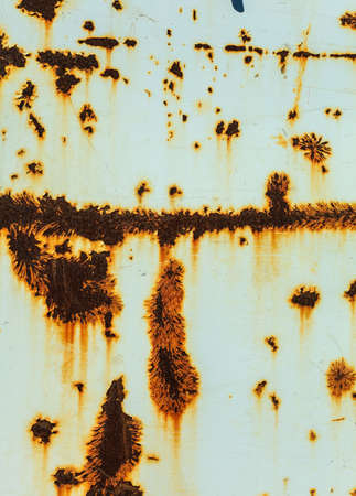 Rust. Closeup of old grunge rusty metal wall as background backdrop texture.