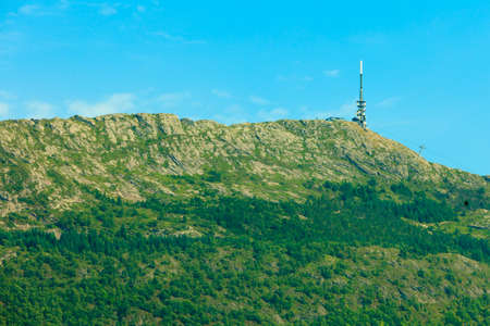 Bergen - gate to the fjord in Norway, Scandinaviaの写真素材