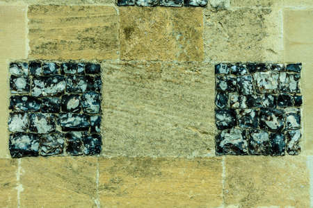 background of grunge stone wall texture patternの写真素材