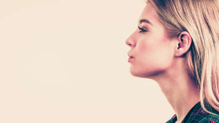 Gestures and human reactions concept.の写真素材