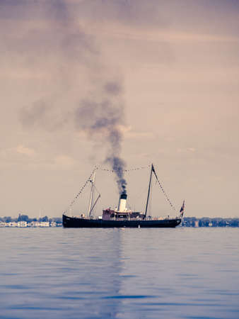 MALMO, SWEDEN - AUGUST 7, 2013: The steam icebreaker S/S Bore. She was built 1894 and in use to...