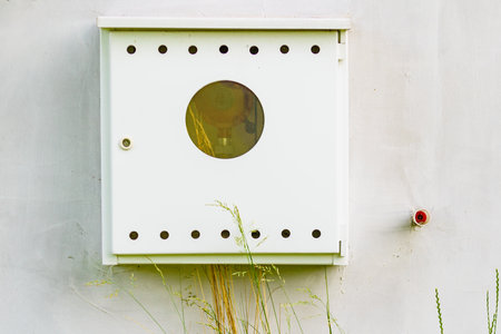 External electrical box, switch cabinetの写真素材