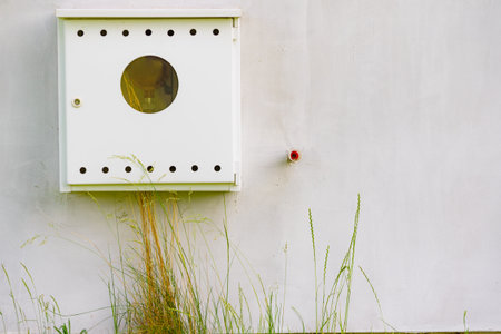 External electrical box, switch cabinetの写真素材