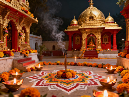 Diwali festival in Kolkata.の素材