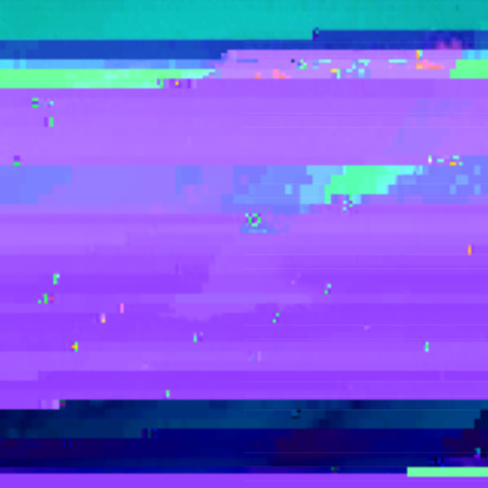 vector various vibrant colors modern abstract digital stripes glitch graphic design damaged data file backgroundのイラスト素材