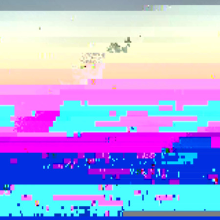 vector various vibrant colors modern abstract digital stripes glitch graphic design damaged data file backgroundのイラスト素材