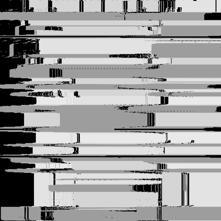 vector monochrome abstract bad tv broadcasting signal modern digital glitch graphic design damaged data file backgroundのイラスト素材