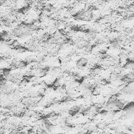 vector vintage rock stone surface black and white monochrome halftone abstract realistic decoration background texture&#xA;のイラスト素材