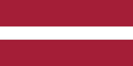 Vector image for Latvia flag. Based on the official and exact Latvian flag dimensions (2:1) & colors (201C & White)のイラスト素材