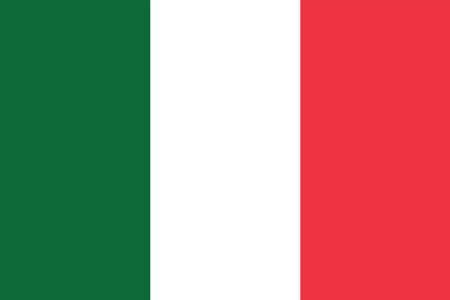 Vector image for Italy flag. Based on the official and exact Italian flagのイラスト素材