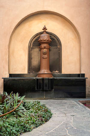 Doha, Qatar - February 09, 2021: Day view shot of Doha, Qatar architecture landmark, Katara - The Cultural Village Foundationのeditorial素材