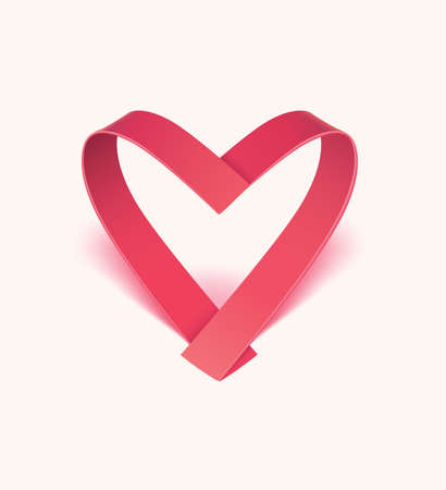 Valentines card with line heart and all you need is love phraseのイラスト素材