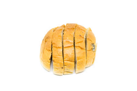 Bread isolated on white backgroundの写真素材