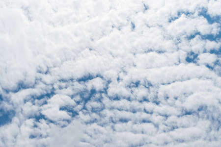 Blue sky and cloud, backgroundの写真素材