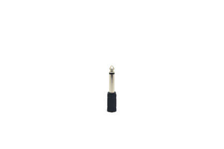 Audio jack isolated on white background, Audio Jack Plug Male to Female Converter for Microphone...