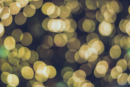 City light bokeh at night background, Christmas Bokeh Lightsの写真素材