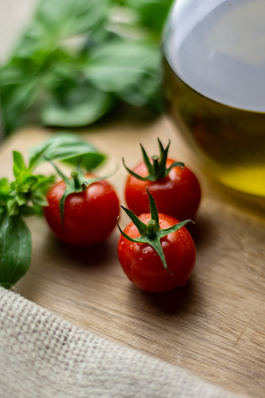 Cherry tomatoesの写真素材