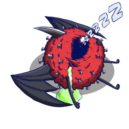 Illustration of Covid 19 Artworkのイラスト素材