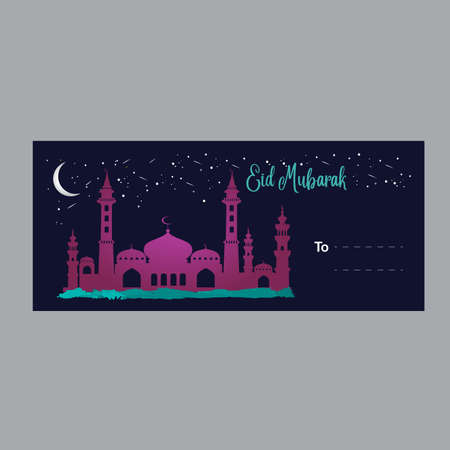 DL Envelope Design, CMYK, 300dpi, 9.5*4.125 inch sizeのイラスト素材