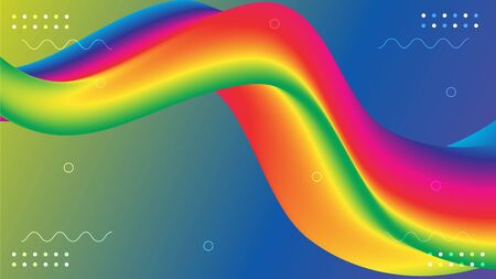 Abstract Background with 3d fluid shapes Vector 3D Fluid Vector Shape Abstract Backgroundのイラスト素材