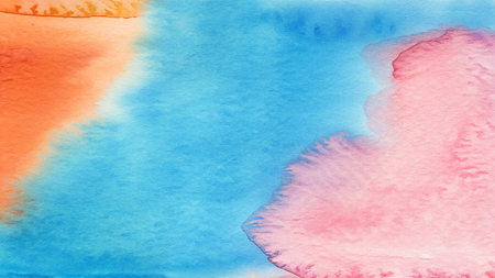 Abstract pastel watercolor hand painted background texture. aquarelle abstract emerald backdrop. ai generatedの素材