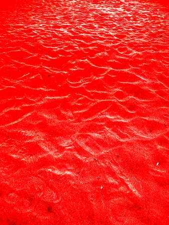 Close up of beach sand texture background abstract colorfulの写真素材