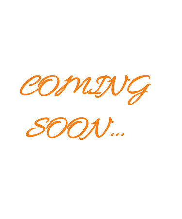 Coming soon lettering. Handwritten modern calligraphy. Vector illustration.の写真素材