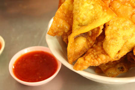 Fried Dumplingsの写真素材