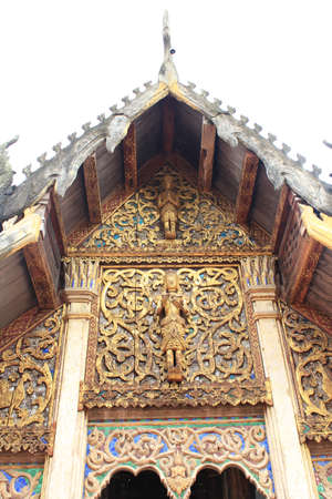 Thai art Temple lampang Northern of Thailand 